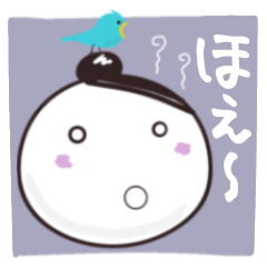 [LINEスタンプ] おだんご＆青い鳥