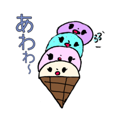 [LINEスタンプ] みーちゃん手書きスタンプ2022