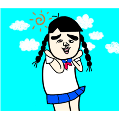 [LINEスタンプ] JKのさき