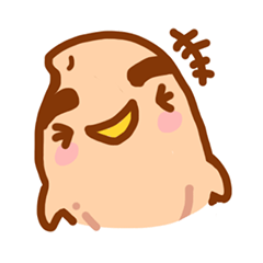 [LINEスタンプ] ピーナッツチキン