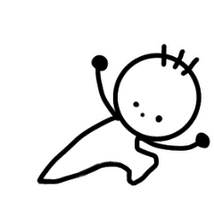 [LINEスタンプ] 動く！ちょっと疲れたかみのけ3本