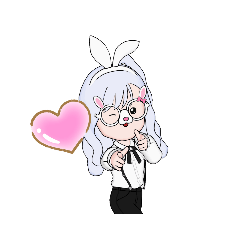 [LINEスタンプ] ウサギのrabbit