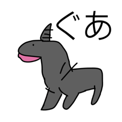 [LINEスタンプ] 鼻をすするオイラが描く絵1