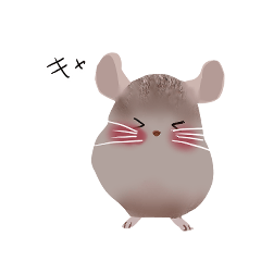 [LINEスタンプ] チンチラって可愛い