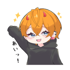 [LINEスタンプ] 黒山羊のヴァホメット