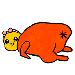 [LINEスタンプ] 七面鳥の赤ちゃん