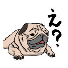 [LINEスタンプ] ししまる(パグ)第2弾