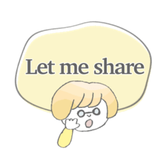 [LINEスタンプ] Col.oursちゃんはEnglishで話したGirl。