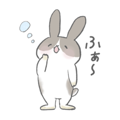 [LINEスタンプ] 晴れのち、うさぎ2