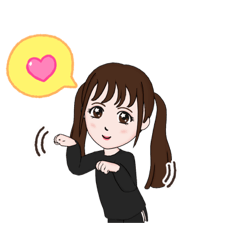 [LINEスタンプ] 久美アバタースタンプ