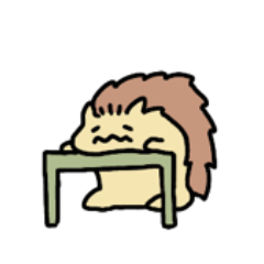 [LINEスタンプ] けいちゃのハリネズミ