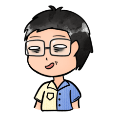 [LINEスタンプ] 制服を着た男（文字なし）