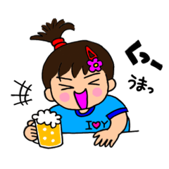 [LINEスタンプ] 飲んべえのよっちゃん