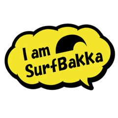 [LINEスタンプ] SurfBakka in Irago