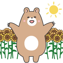 [LINEスタンプ] ラブリーくまさん3