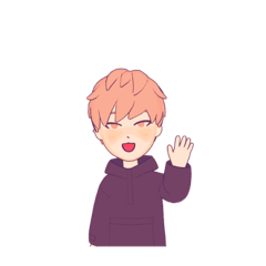 [LINEスタンプ] 淡い日常（色が）