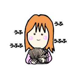 [LINEスタンプ] 働く女の子、銀行員M