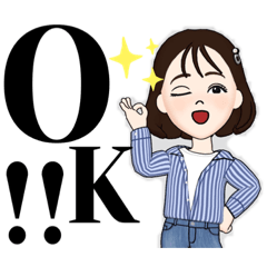 [LINEスタンプ] まりんちゃん20110818