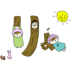 [LINEスタンプ] ゆるゆる手書きスタンプ（コビトで二言編）