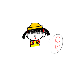 [LINEスタンプ] 山子ちゃんの1人ごと。