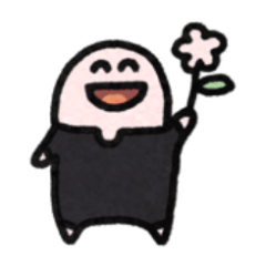 [LINEスタンプ] ラッキーカラー黒のスタンプ