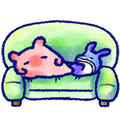 [LINEスタンプ] だるだるいぷくちゃんズ