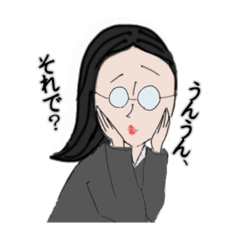 [LINEスタンプ] スマートウーマン