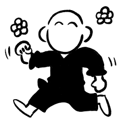 [LINEスタンプ] お坊さんスタンプ！