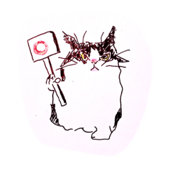 [LINEスタンプ] 猫こんにちは