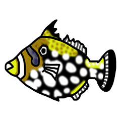 [LINEスタンプ] サンゴ礁の魚