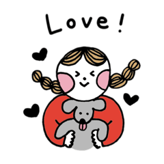 [LINEスタンプ] hoppechanchan