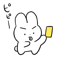 [LINEスタンプ] まゆげうさみ2