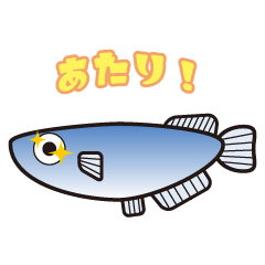 [LINEスタンプ] めだかの仲間たち