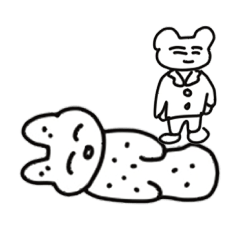 [LINEスタンプ] およこのらくがき①