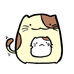 [LINEスタンプ] 猫とネコ。時々neko。