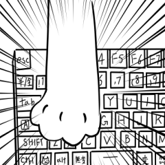 [LINEスタンプ] 手癖猫の画像（メイン）