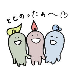 [LINEスタンプ] アーユルヴェーダドーシャフレンズ