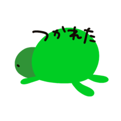 [LINEスタンプ] ギリシャリクガメごんちゃん