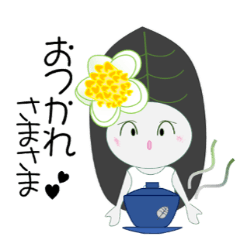 [LINEスタンプ] 黒レンジャー 日常使い編 茶葉レンジャーの画像（メイン）