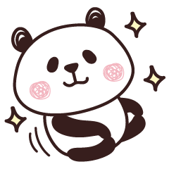 [LINEスタンプ] パンダさん♡家族連絡の画像（メイン）