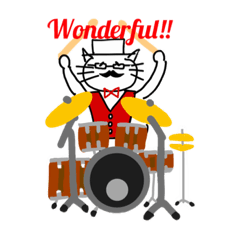 [LINEスタンプ] Dixie Cats その2