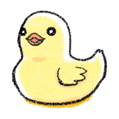 [LINEスタンプ] おふろのアヒルちゃん（修正版）