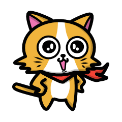 [LINEスタンプ] 自由奔放な猫 ポロスケ