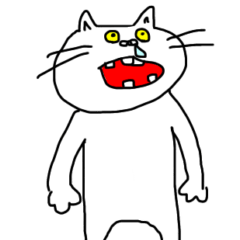 [LINEスタンプ] 虚言猫