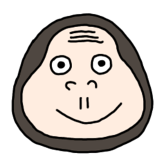 [LINEスタンプ] ごりさんたち