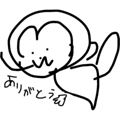 [LINEスタンプ] サササーって描いたよ