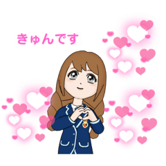 [LINEスタンプ] 友達や彼氏に