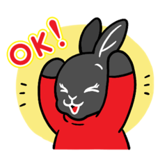 [LINEスタンプ] プリティうさこ