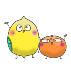 [LINEスタンプ] レモンちゃんとお友だち