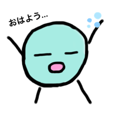 [LINEスタンプ] カラフルまんまるちゃん